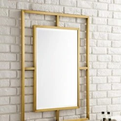 James Martin Vanities 30 in. Rectangular Mirror in Radiant Gold 7 James Martin Vanities 30 in. Rectangular Mirror in Radiant Gold -Lotus & Windoware, Inc. Shop Query 617