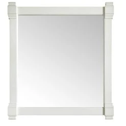 James Martin Vanities 35-1/16 in. Mirror in Bright White