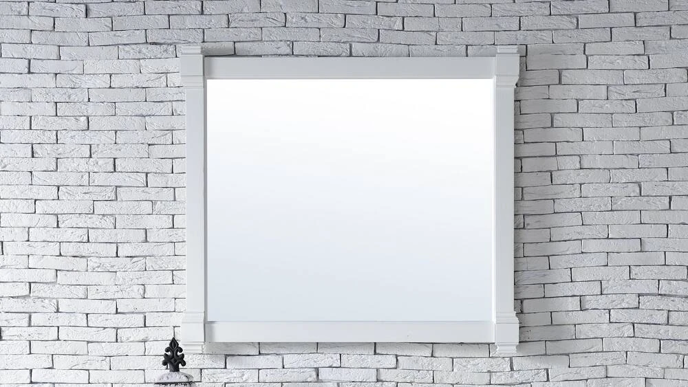 James Martin Vanities 42-15/16 in. Mirror in Bright White 2 James Martin Vanities 42-15/16 in. Mirror in Bright White - Image 2