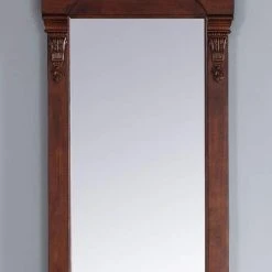 James Martin Vanities Brookfield 26 in. Mirror, Warm Cherry