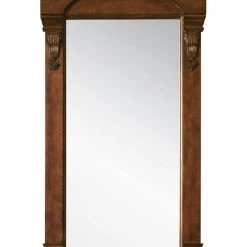 Alternative view of James Martin Vanities Brookfield 26 in. Mirror, Warm Cherry