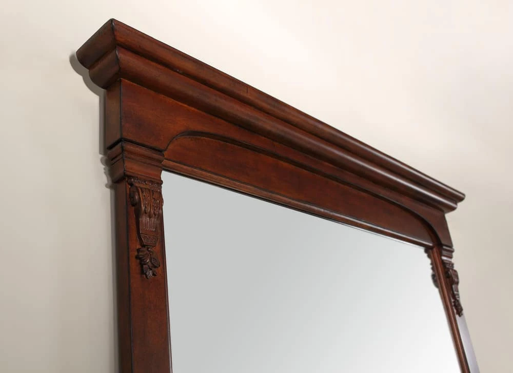 James Martin Vanities Brookfield 26 in. Mirror, Warm Cherry 4 James Martin Vanities Brookfield 26 in. Mirror, Warm Cherry - Image 4