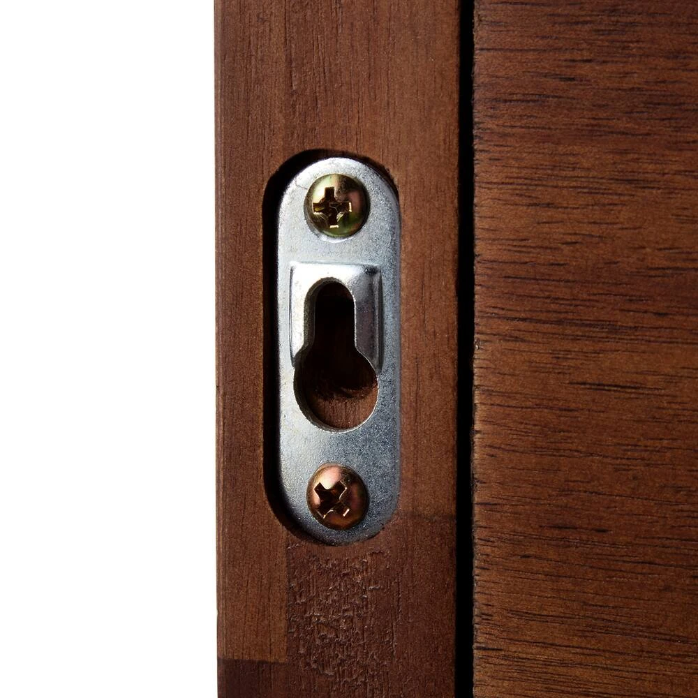 Signature Hardware Morris 36 in. Wood Vanity Mirror in Brown 4 Signature Hardware Morris 36 in. Wood Vanity Mirror in Brown - Image 4