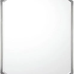 Capital Lighting 32 x 24 in. Metal Mirror in Matte Nickel