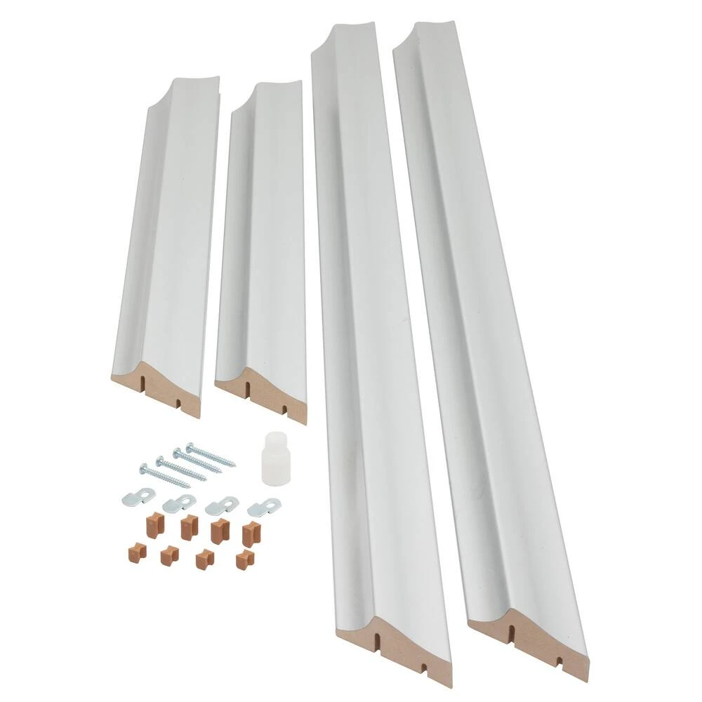 American Pride Professional 42 x 36 in. Overlay MDF Mirror Frame Kit in White 1 American Pride Professional 42 x 36 in. Overlay MDF Mirror Frame Kit in White