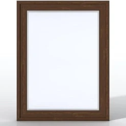 James Martin Vanities 30 in. Rectangular Mirror in Mid Century Acacia