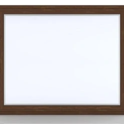 James Martin Vanities 48 in. Rectangular Mirror in Mid Century Acacia