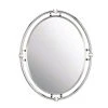 Kichler Lighting Pocelona™ 24 x 30 Oval Mirror with Porcelain in Polished Chrome