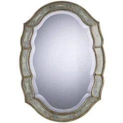 Uttermost Company Fifi Antique Gold Leaf Mirror