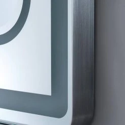 James Martin Vanities Essential 28 in. Mirror, Brushed Nickel -Lotus & Windoware, Inc. Shop Query 799