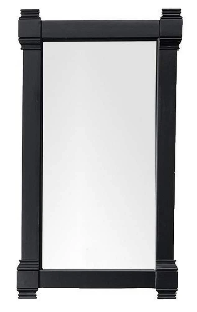 James Martin Vanities 21-5/8 x 39-3/16 x 1-9/16 in. Rectangular Mirror in Black Onyx 1 James Martin Vanities 21-5/8 x 39-3/16 x 1-9/16 in. Rectangular Mirror in Black Onyx