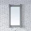 James Martin Vanities 21-5/8 x 39-3/16 in. Rectangular Framed Mirror in Urban Grey