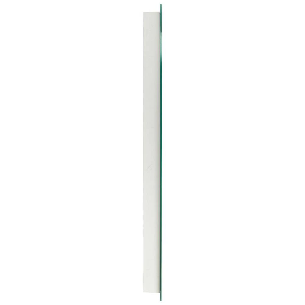 Signature Hardware Curie 20 in. Rectangular Lighted Mirror with Tunable LED in Silver 5 Signature Hardware Curie 20 in. Rectangular Lighted Mirror with Tunable LED in Silver - Image 5
