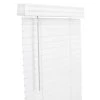 Lotus & Windoware, Inc. 40 x 72 x 2 in. Faux Wood Cordless Blind in White