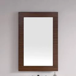 James Martin Vanities Metropolitan 30 in. Mirror, American Walnut
