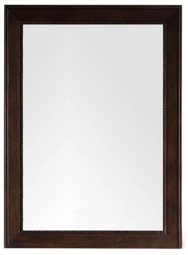 James Martin Vanities Bristol 29 in. Rectangular Mirror, Burnished Mahogany 1 James Martin Vanities Bristol 29 in. Rectangular Mirror, Burnished Mahogany