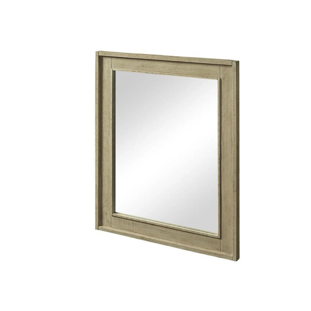 Fairmont Designs River View 36 in. x 30 in. Mirror in Toasted Almond 1 Fairmont Designs River View 36 in. x 30 in. Mirror in Toasted Almond