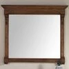 James Martin Vanities Brookfield 47.25 in. Mirror, Country Oak