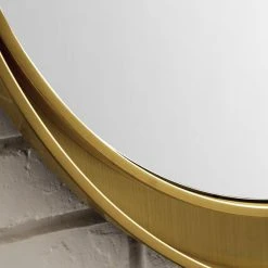 James Martin Vanities 35-3/8 in. Round Mirror in Radiant Gold 8 James Martin Vanities 35-3/8 in. Round Mirror in Radiant Gold -Lotus & Windoware, Inc. Shop Query 963