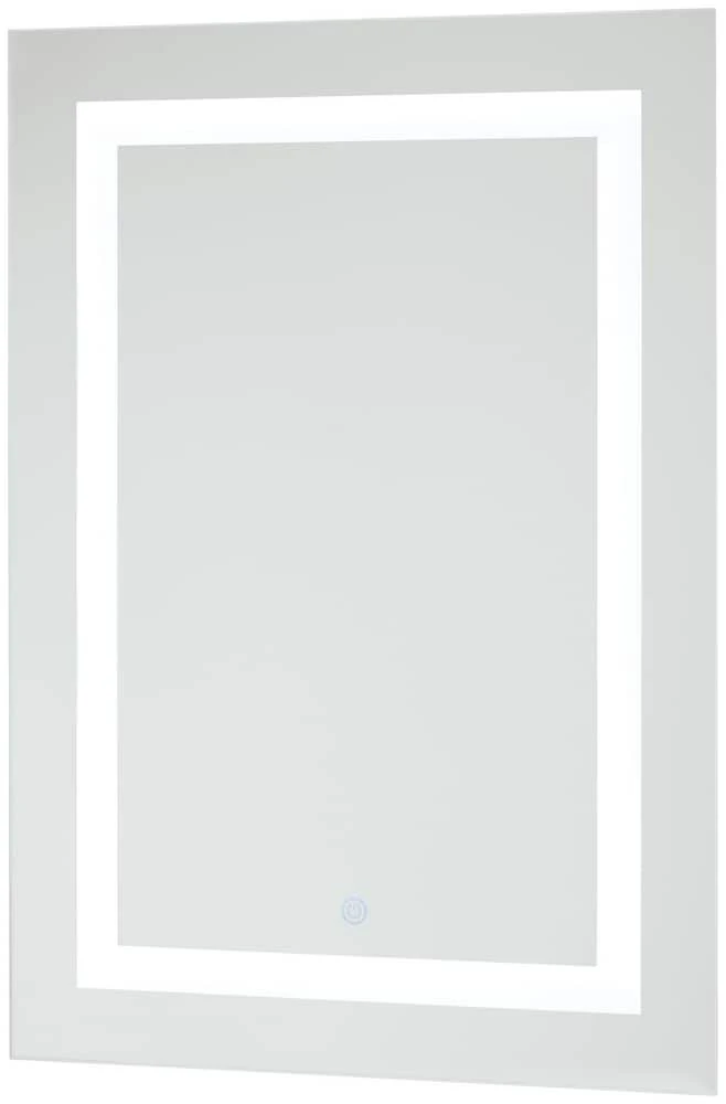 George Kovacs 27-1/2 x 19-3/4 in. Rectangular Mirror with LED Light 1 George Kovacs 27-1/2 x 19-3/4 in. Rectangular Mirror with LED Light