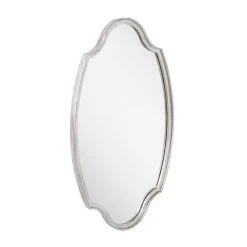 Signature Hardware Barewood 22 x 37-3/4 x 1-1/4 in. Oval Decorative Vanity Mirror in Antique Silver 10 Signature Hardware Barewood 22 x 37-3/4 x 1-1/4 in. Oval Decorative Vanity Mirror in Antique Silver -Lotus & Windoware, Inc. Shop Query 988
