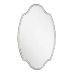 Signature Hardware Barewood 22 x 37-3/4 x 1-1/4 in. Oval Decorative Vanity Mirror in Antique Silver 11 Signature Hardware Barewood 22 x 37-3/4 x 1-1/4 in. Oval Decorative Vanity Mirror in Antique Silver -Lotus & Windoware, Inc. Shop Query 989