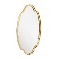 Signature Hardware Barewood 22 x 37-3/4 x 1-1/4 in. Oval Decorative Vanity Mirror in Gold Leaf 7 Signature Hardware Barewood 22 x 37-3/4 x 1-1/4 in. Oval Decorative Vanity Mirror in Gold Leaf -Lotus & Windoware, Inc. Shop Query 992